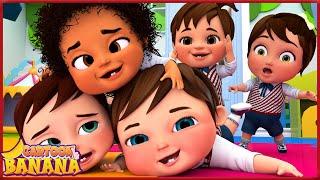 Les Cinq Bébés Mignons  plus de chansons pour enfants  Banana Cartoon LE Français