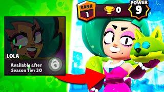 Lola Unlocked in Brawl Stars