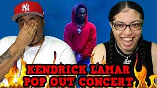 Kendrick Lamar - Not Like Us The Pop Out Kendrick & Friends Concert REACTION  MY DAD REACTS