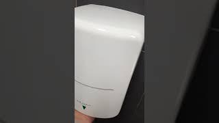 Mcdonalds Silverlink unbranded countertop commercial sink & airfury hand dryer