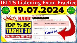 IELTS LISTENING PRACTICE TEST 2024 WITH ANSWERS  19.07.2024