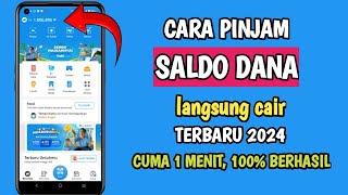 Cara Pinjam Saldo Dana  Cara Pinjam Uang di Dana