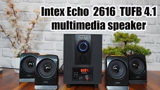 Intex Echo 2616 TUFB 4 in 1 multimedia speaker unboxing & Review  Best budget 4 1 home theater