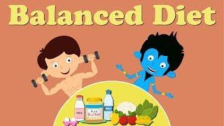 Balanced Diet  #aumsum #kids #science #education #children