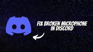 How To Fix Discord Microphone Not Working Complete Tutorial