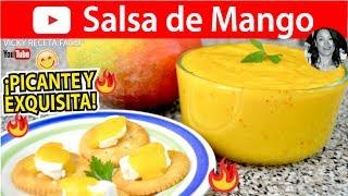 SALSA DE MANGO   Vicky Receta Facil