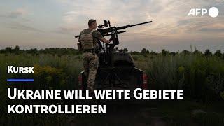 Ukraine will 27 Ortschaften in russischer Region Kursk kontrollieren  AFP