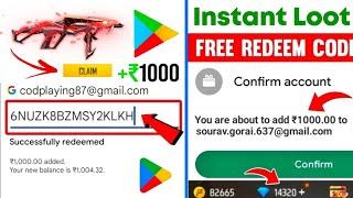  Redeem Code  free redeem code app  google play redeem code  how to get free redeem codes