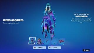 Is Andromeda The BEST Fortnite Galaxy Skin⁉️ NEW Skin Review + How Players Got It For FREE??