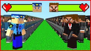 KEREM KOMİSER ORDUSU VS FAKİR ORDUSU  - Minecraft