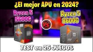  Ryzen 5 5600G vs Ryzen 5 8600G  ¿CUAL es el MEJOR?  Sin TARJETA GRÁFICA 