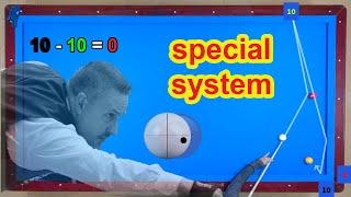 3Cushion billiards tutorial - Special system of billiards genius