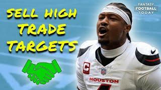 Sell High Trade Targets Diggs Mixon Stevenson & More  2024 Fantasy Football Advice