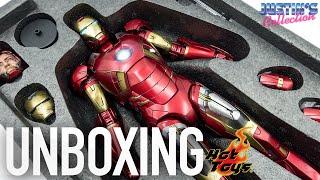 Hot Toys Iron Man MK7 Mark VII Diecast Avengers Unboxing