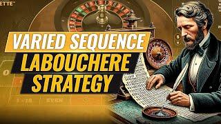 Quick Wins in No Time Labouchere Roulette Strategy with a Varied Sequence