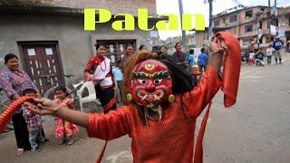 Lakhay Dance# Newari Traditional Dance at Patan.