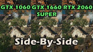 GTX 1060 6GB vs. GTX 1660 SUPER vs. RTX 2060