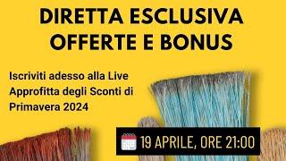  Scopri la Primavera dellArte Live Esclusiva sui Nostri Sconti e Bonus 