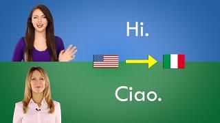 Italian Conversation Practice for Beginners  Learn Italian