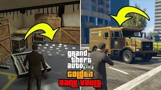 How To Get Inside The Golden Bank Vault and Get Unlimited Money in GTA 5 Golden Money Truck