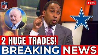 URGENT COWBOYS MAKING 2 HUGE TRADES IN THE NFL JERRY JONES CONFIRMED? DALLAS COWBOYS NEWS