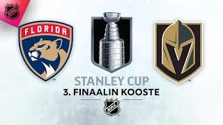 Kooste 3. finaali  Florida Panthers vs. Vegas Golden Knights  9.6.2023