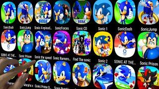 Sonic RacingSonic RunnersSonic RumbleSonic DashSonic ForcesSonic BoomSonic the Hedgehog 4.....