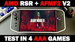 LEGION GO AMD’s Ultimate Duo RSR + AFMF2 - A New Era of Gaming Performance