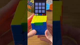 5x5 Rubik’s Cube AI Solve #shorts