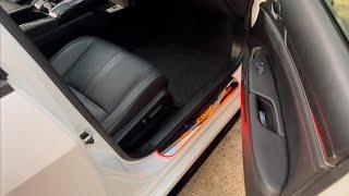 2017 Honda Civic Sport Touring - Installing Backlit Door Sills