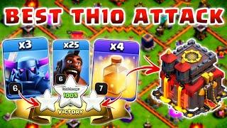 TH10 Best Attack strategy  Pekka Hog Rider Wizard Attack strategy