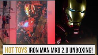 Hot Toys Iron Man MK6 2.0 Unboxing and Review