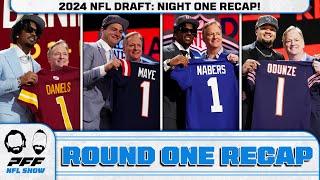 2024 NFL Draft Night One Recap  PFF NFL Show