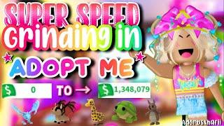 SUPER SPEED GRINDING IN ADOPT ME