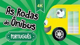 As Rodas do Ônibus - cidade praia campo  Cancão Infantil  Cantiga de Roda para Crianças  4K