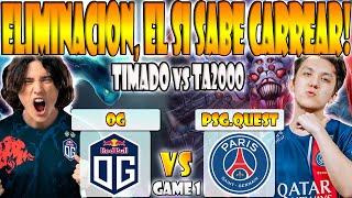 OG VS PSG.QUEST BO3GAME 1ELIMINACION-TIMADO WISPER CEB BZM VS TA2000-RIYADH MASTERS 2024 - DOTA