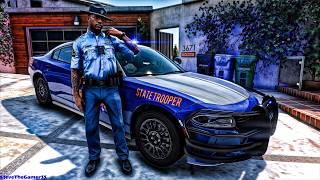 GTA 5 MODS Highway Patrol GSP CHARGER GTA 5 Lspdfr Mod 4K