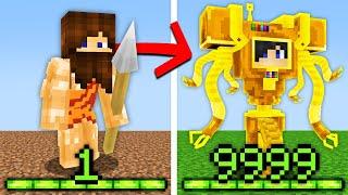 Minecraft But Your XP = Your Year...