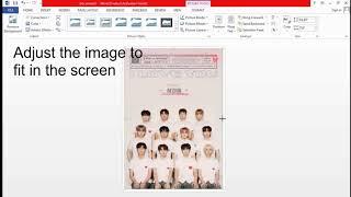 CARA CETAK FOTO UKURAN A4 MENGGUNAKAN MS WORD