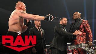 Brock Lesnar demands to be added to WWE Championship Elimination Chamber Match Raw Jan. 31 2022