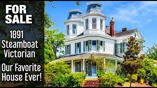 ONE OF THE BEST HISTORIC HOUSE TOURS EVER LOOK INSIDE THIS RIVER VIEW DREAM HOUSE