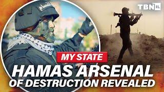 Confiscated Hamas Arsenal REVEALS Strategic Plans and Covert ALLIES  TBN Israel