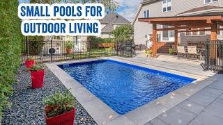 Small Fiberglass Pools for Outdoor Living