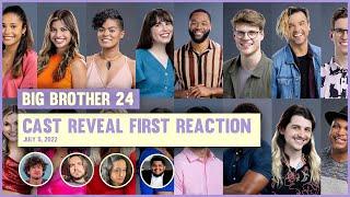 Big Brother 24  Cast Reveal First Reaction