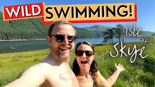 Wild Swimming on the Isle of Skye Outside our 1840s Cottage - Scottish Highlands - Ep22