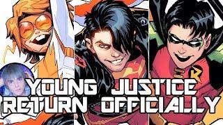 YOUNG JUSTICE RETURN OFFICALLY?