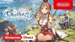 Atelier Ryza 3 Alchemist of the End & the Secret Key - Announcement Trailer - Nintendo Switch