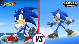 Sonic X VS Sonic Prime - Who had the Best Shoe Upgrades?