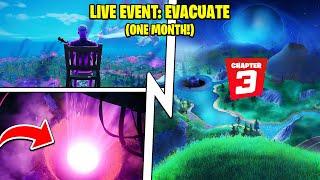 Chapter 3 Evacuate the Island Event NEW Map Details Fortnite Solved