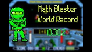 Math Blaster World Record Speedrun in 1029.93